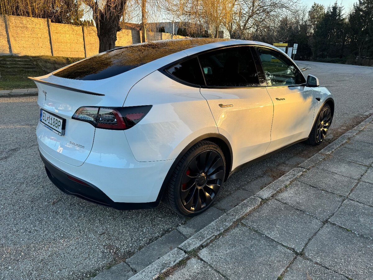 Tesla nodel Y performance - 2