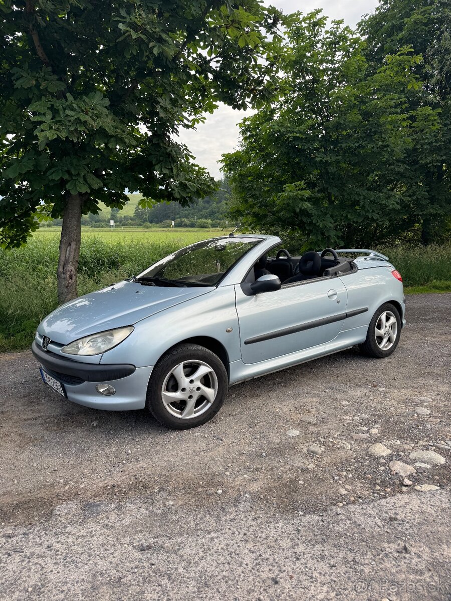 Predám Peugeot 206 cc 1.6 80kw - 2