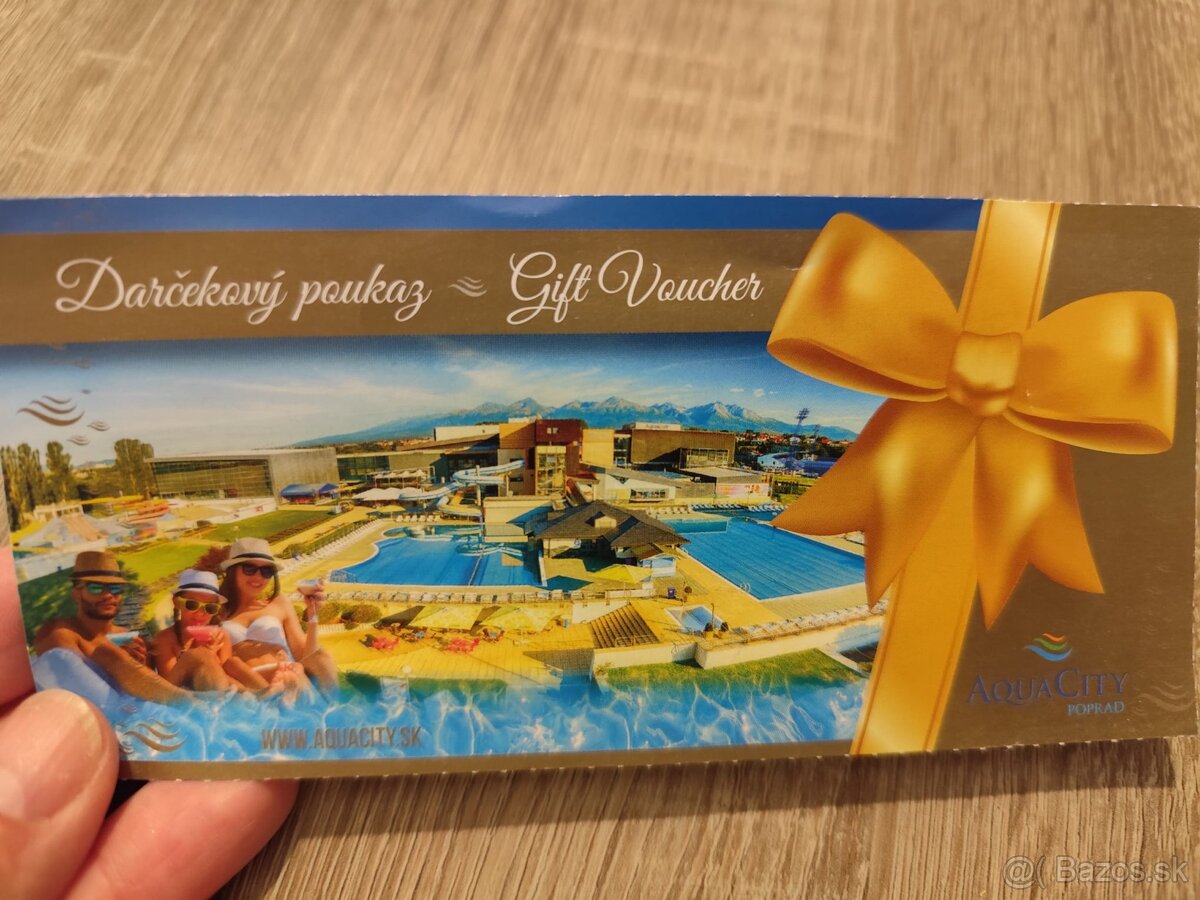 AquaCity Poprad vstup - 2