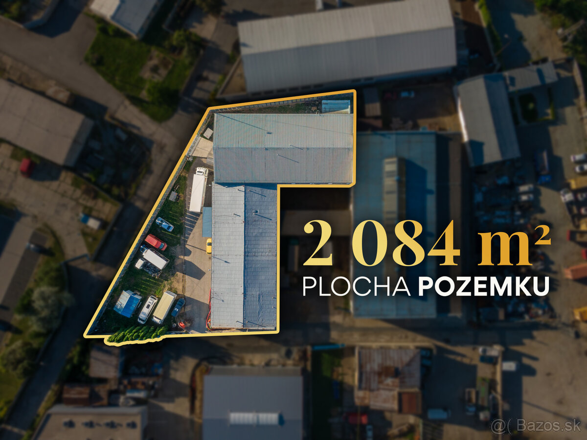 Administratívna budova a hala v priemyslenej časti | Rampová - Widok 2