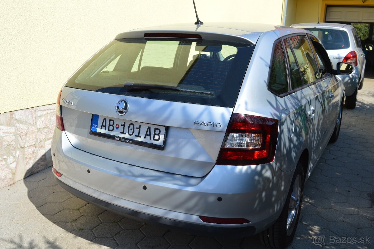Škoda Rapid spaceback v top stave - 2