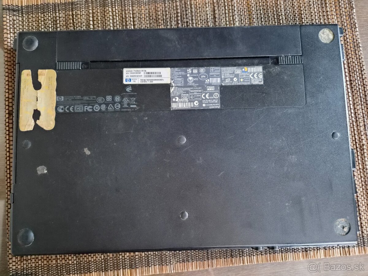 HP ProBook 4510s - 2