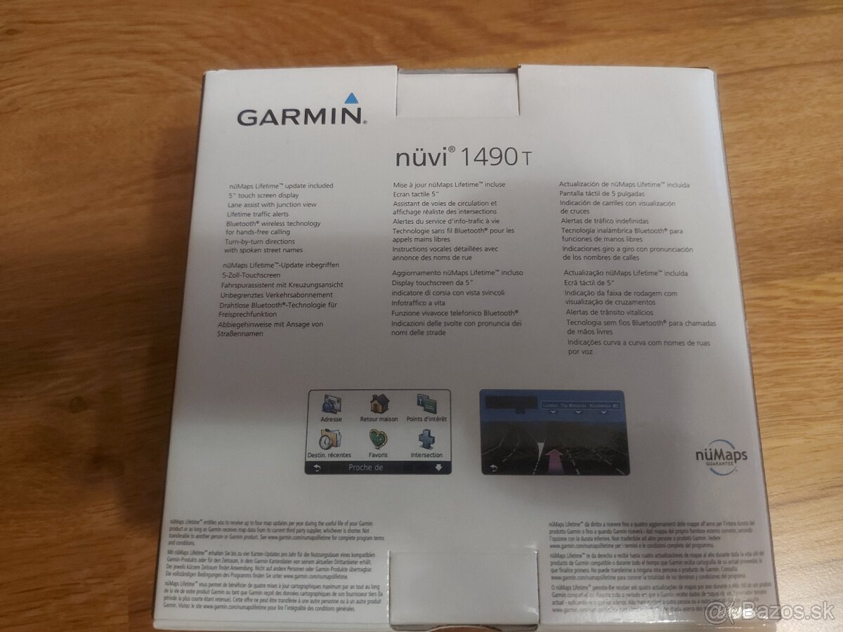 🚗 Legendárny Garmin 1490T – 5" displej + doživotné mapy EU - 2