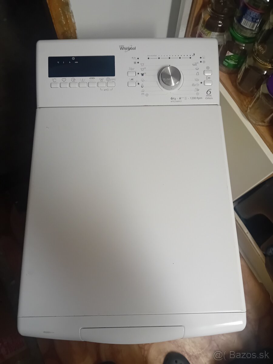 Whirlpool WTLS 66912 s horným plnením. - 2