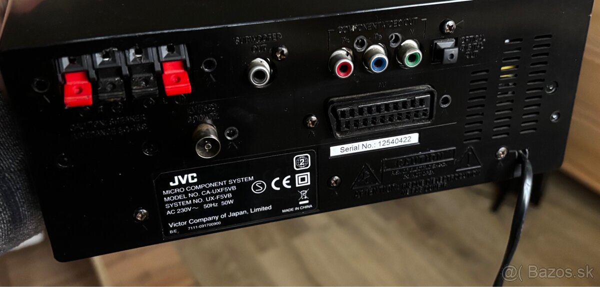 Predám mini recever JVC Ca UXF5 - 2