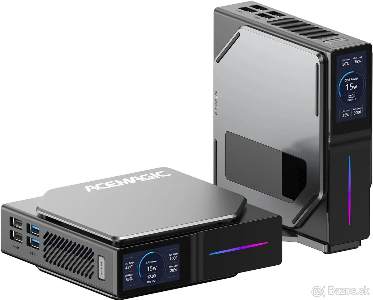 2x GBit LAN MiniPC - úsporný server - 2