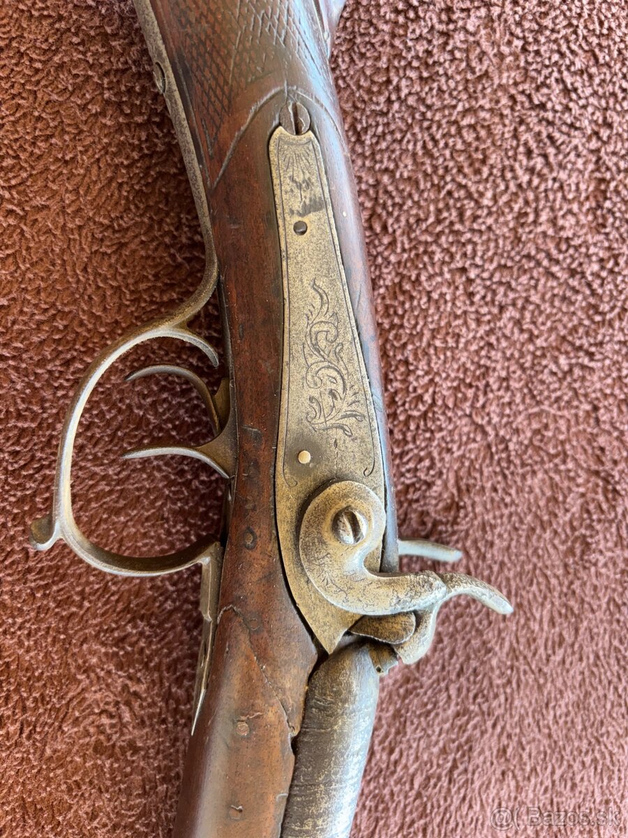 Historická perkusná Brokovnica - 2