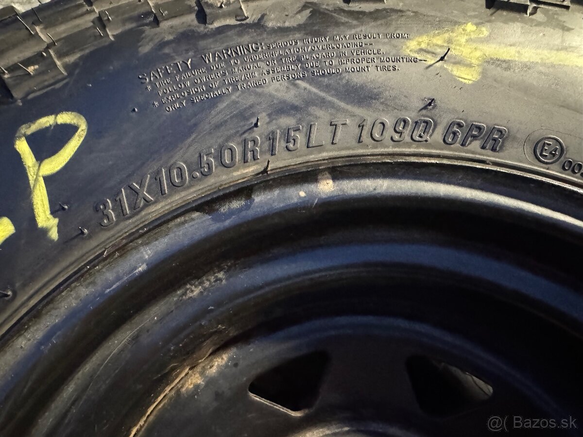 Kolesa Maxxis Trepador 31x10,5 R15 6x139,7 - 2