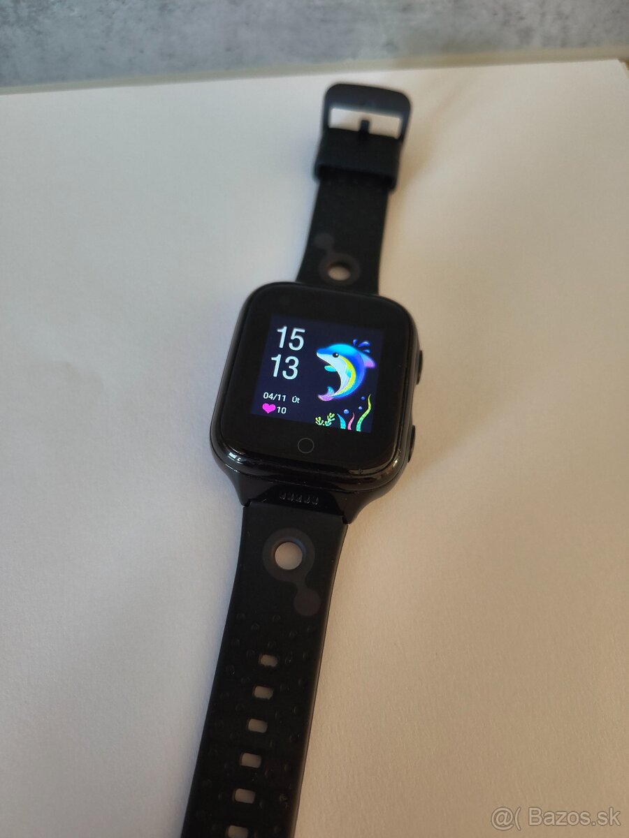 Detské smart hodinky Carneo GUARDKID+ 4G Platinum - 2