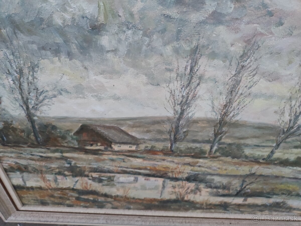 Predám olejomaľbu, - 2