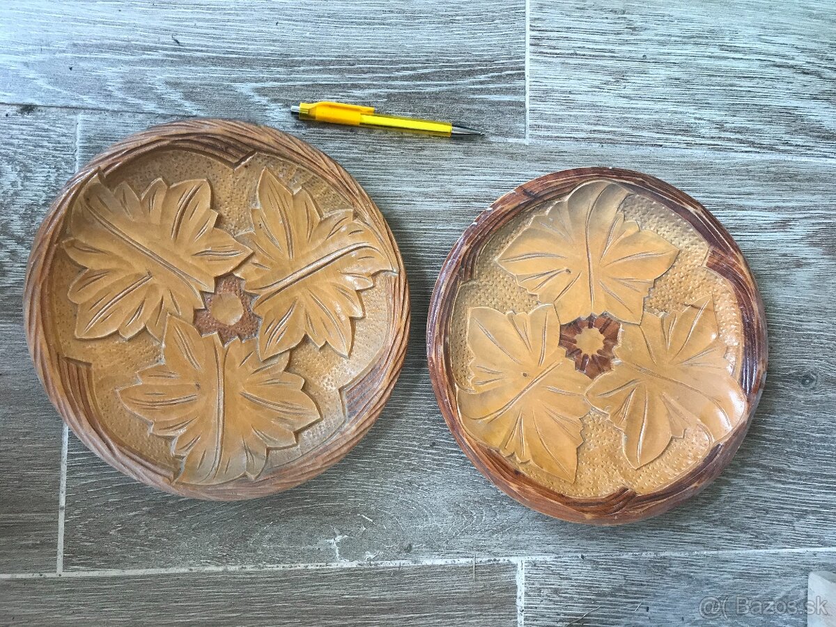 drevené taniere - 2