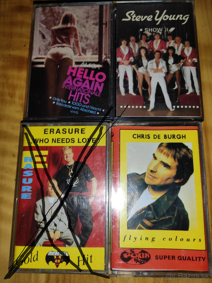 Staré československé originálne MC audio kazety - 2