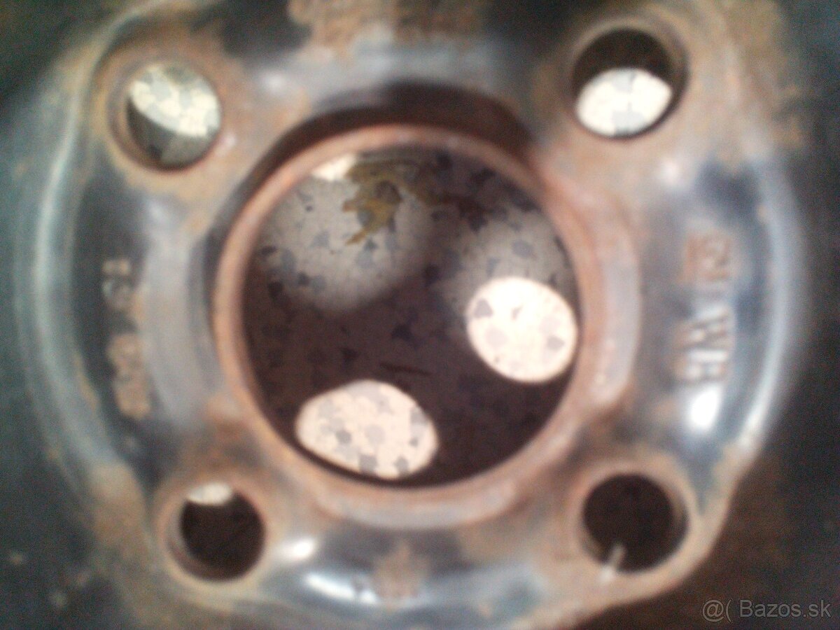 Plechové disky Opel Corsa 4X100 R14 - 2