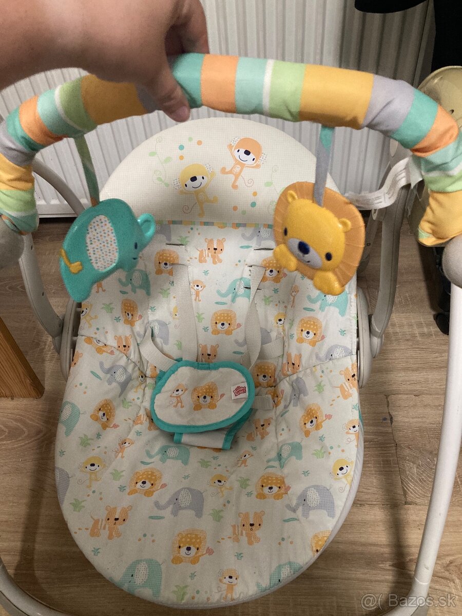 Predám hojdacie kresielko Bright Starts - 2