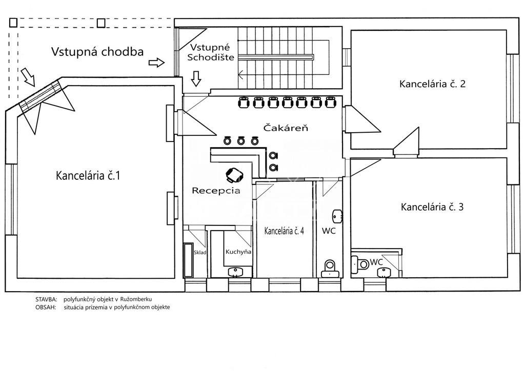 PRENÁJOM administratívnych priestorov 160m2 centrum... - 2