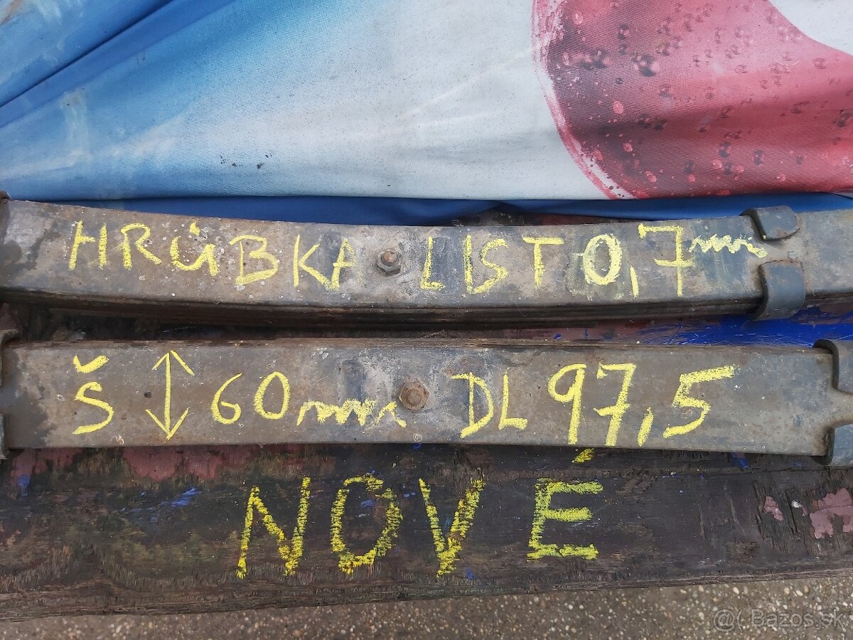 listové pružiny avia multicar iveco - 2