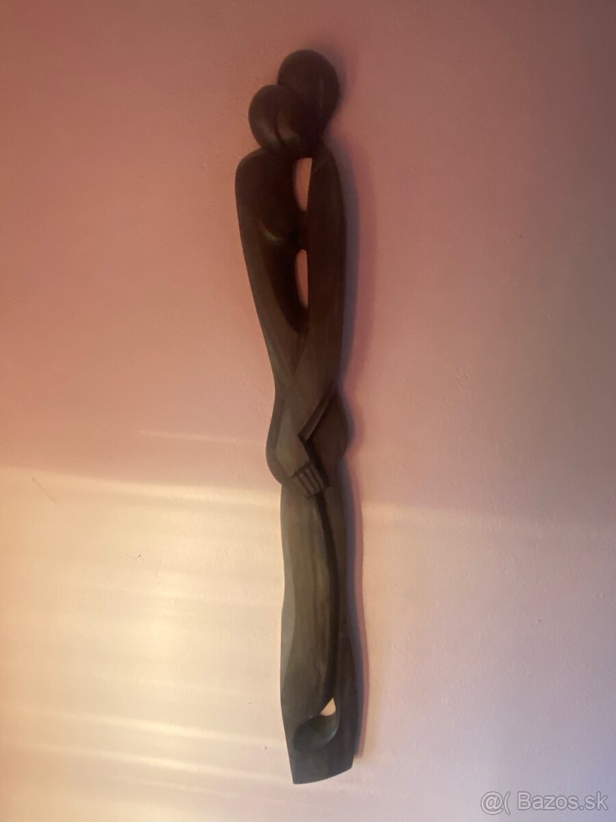 Retro drevena ozdoba - 2