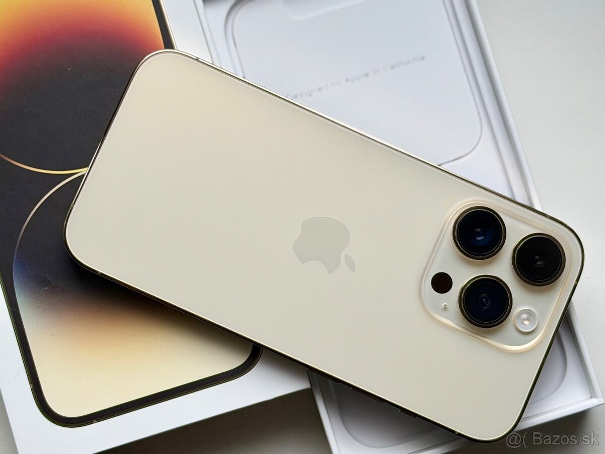 iPhone 14 Pro Gold BATERIE 100% TOP - 2
