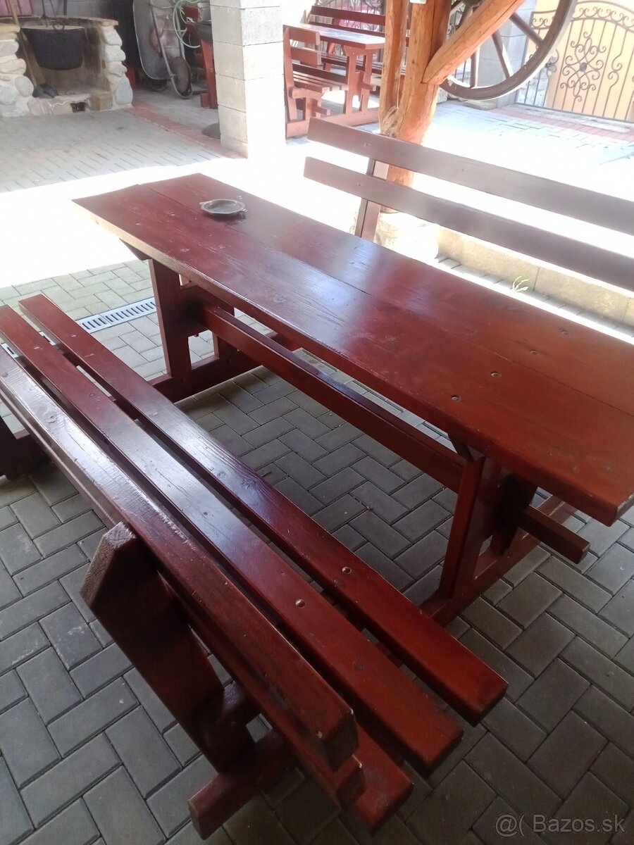Stoly drevené - 2