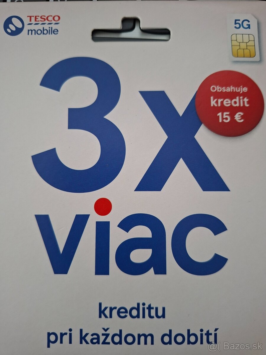 Sim karta Tesco Mobile - 2