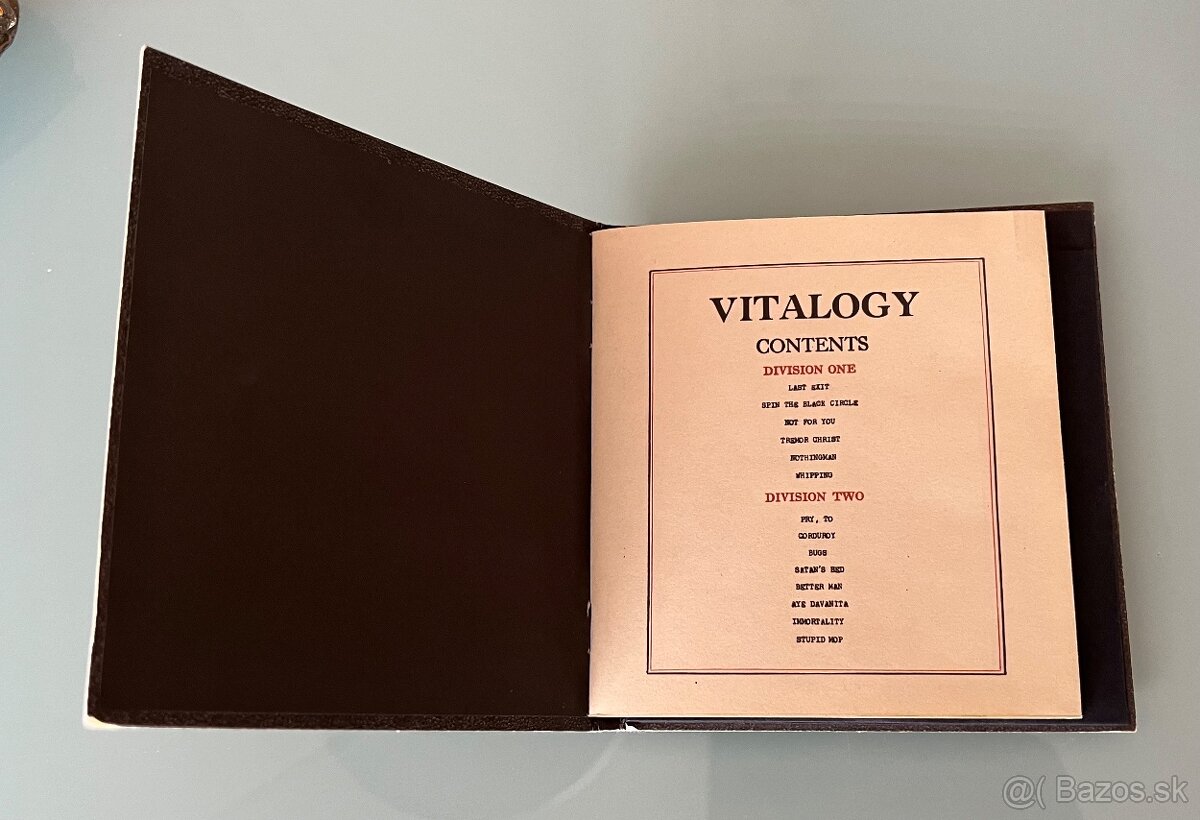 Pearl Jam -Vitalogy - 2