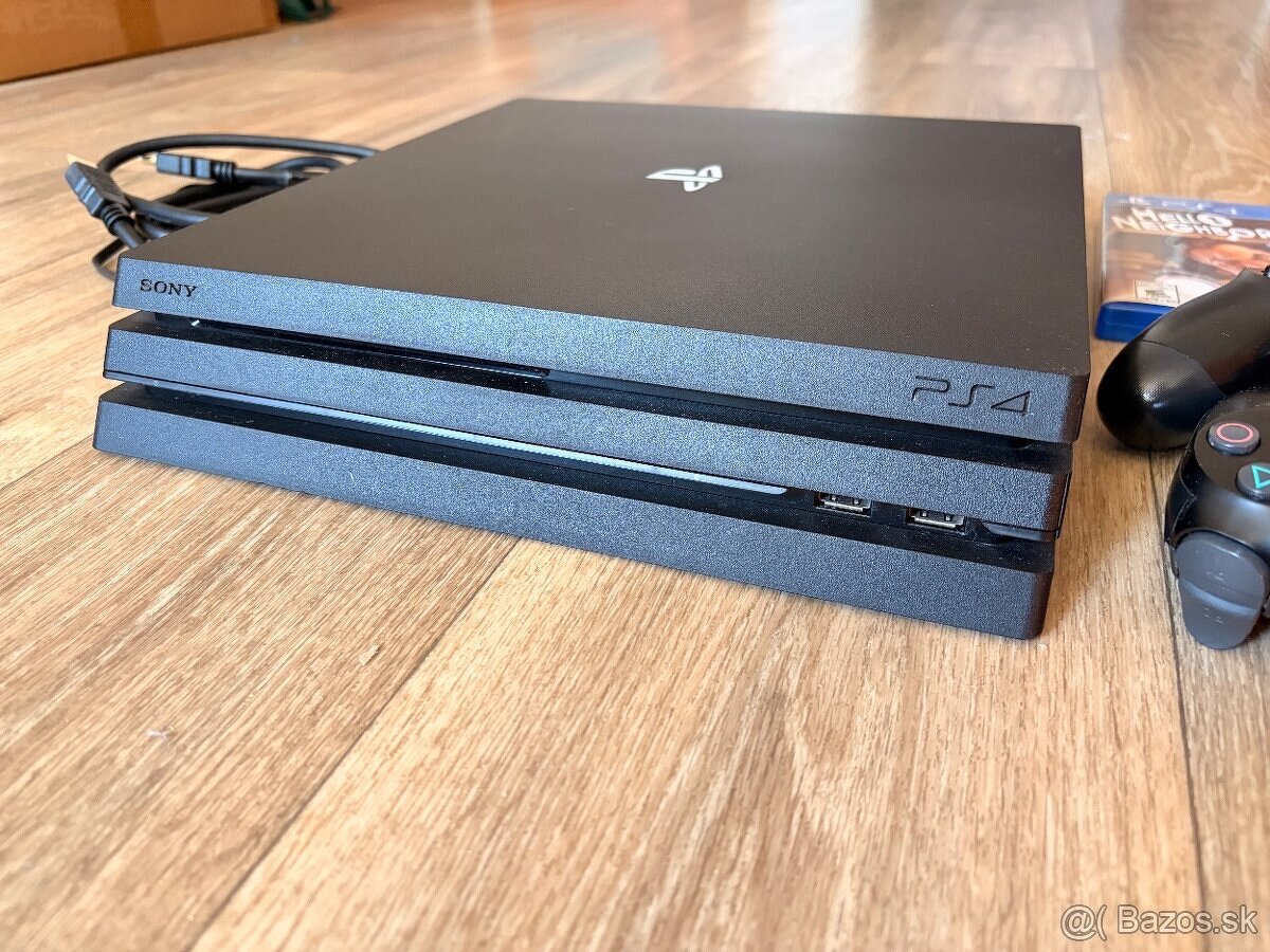 PS4 Pro 1TB + 2 ovládače + 3 hry | Kompletný set - 2