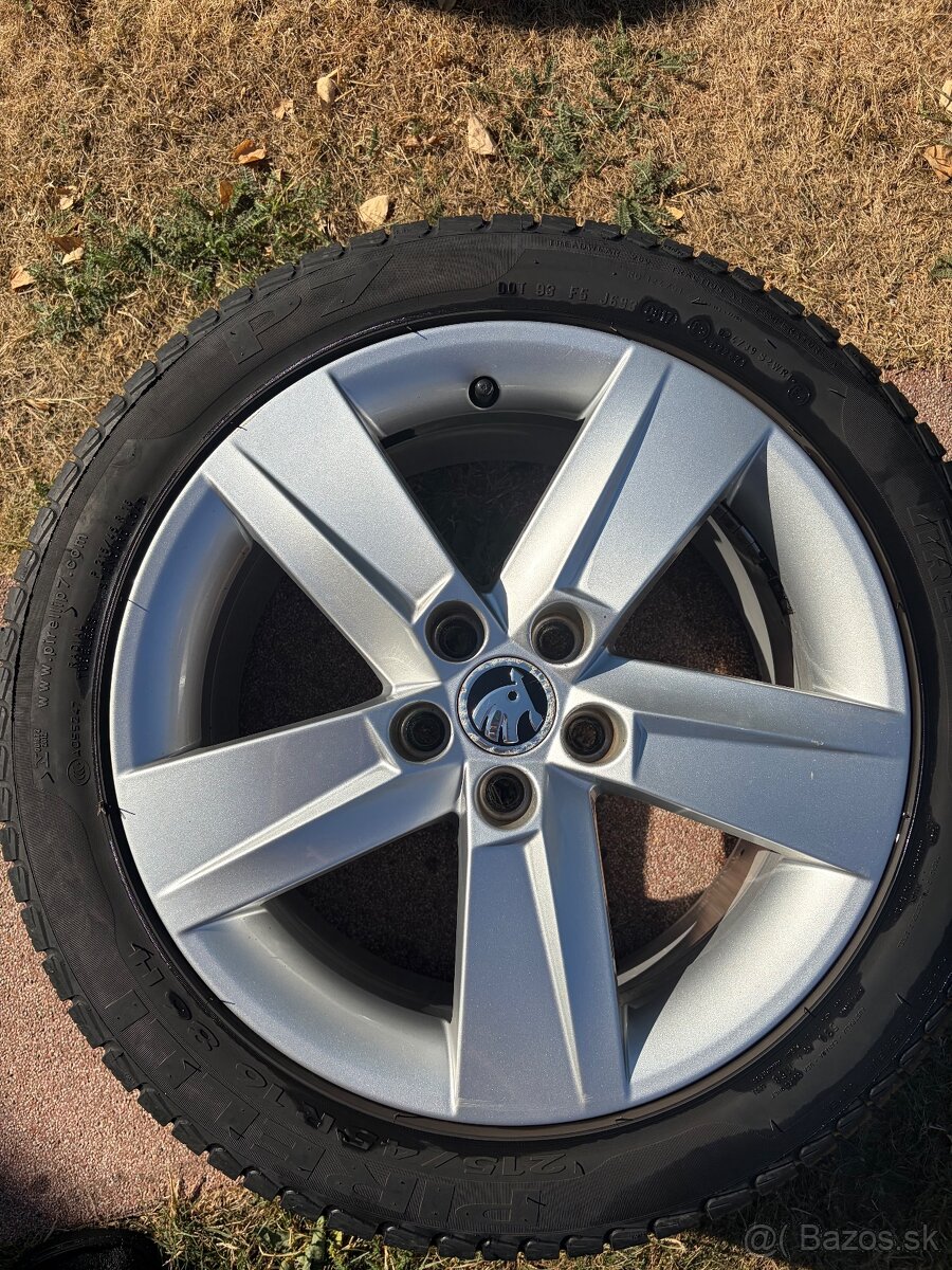 Škoda 16" 5x100 215/45 R16 - 2