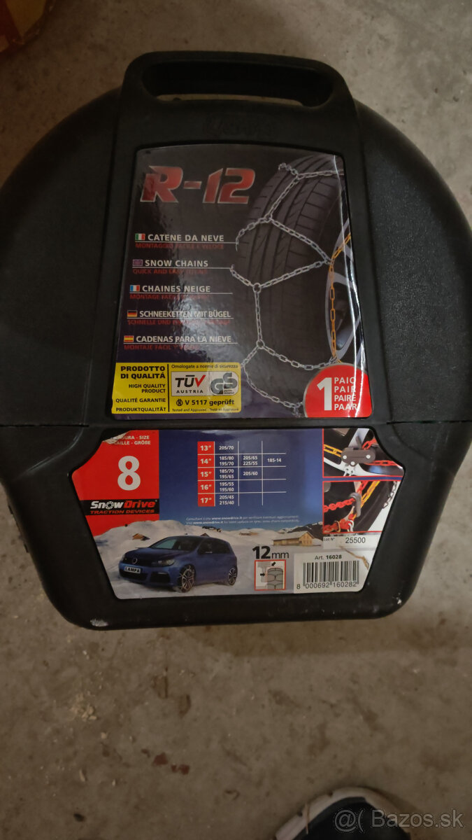 Snehove retaze snowdrive r12 - 2