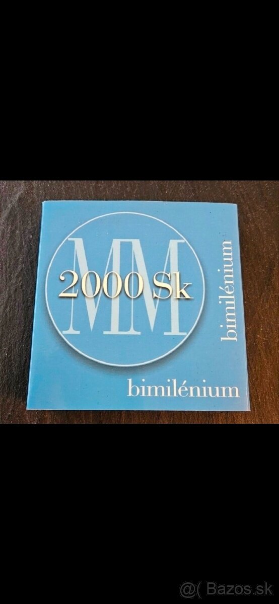 2000sk jubilejny rok-Bimilenium 2000 - 2