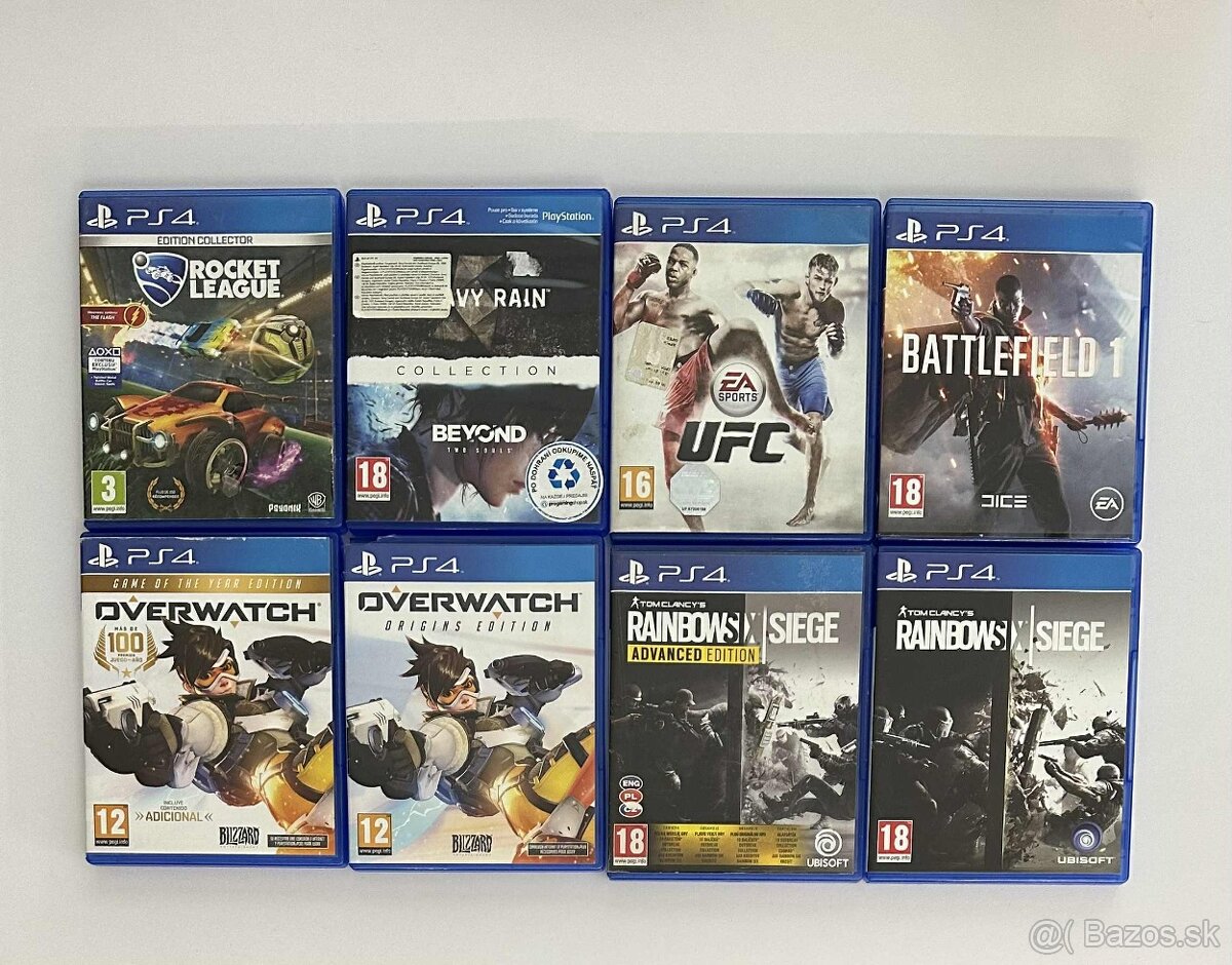 Hry na ps4 a ps5 s obalom - 2