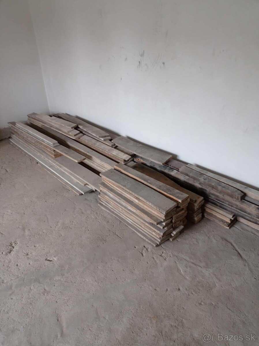 Stavebné rezivo, drevo, doska, lata, fošňa, foršňa, krytina - 2