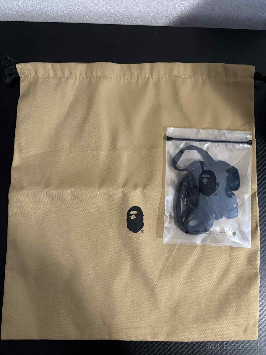 A Bathing Ape – Bape Sta Low Black/White (veľkosť 44,5) - 2