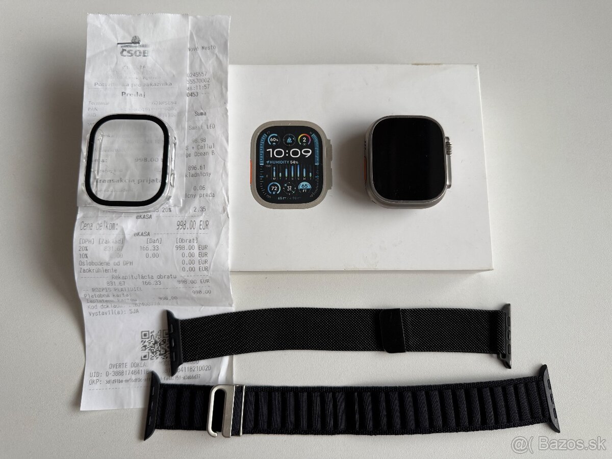 Apple Watch ultra 2 natural 49mm , záruka doklad - 2