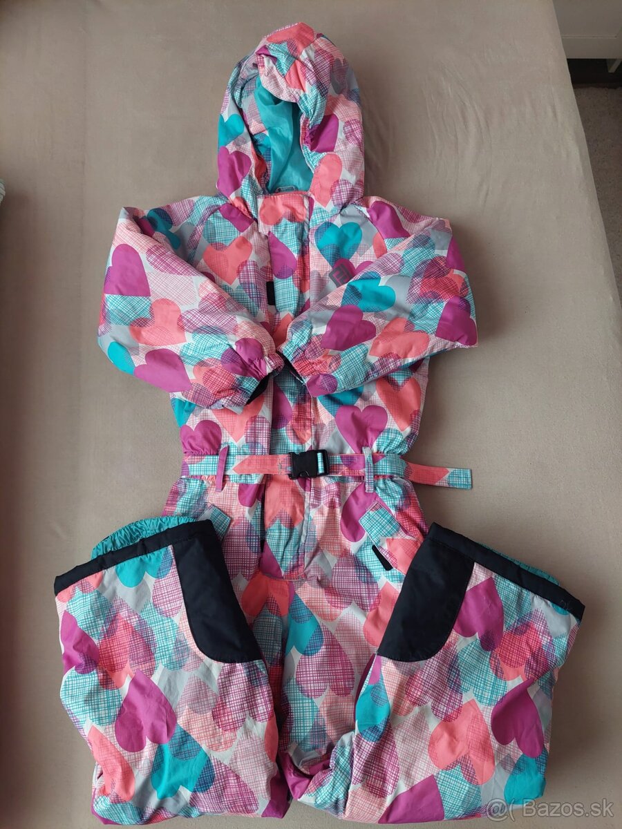 Farebná dievčenská kombinéza - 2