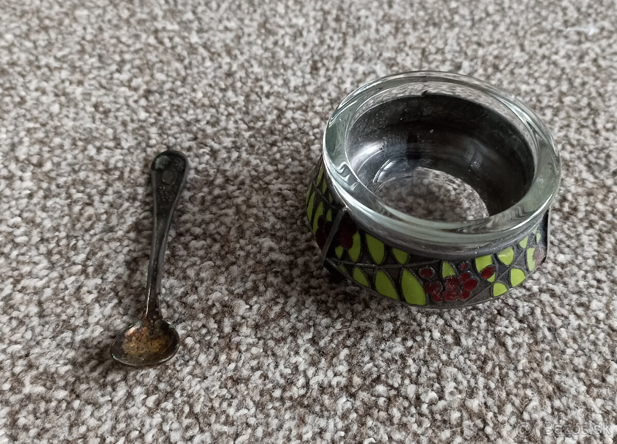 Miska na kaviár s lyžičkou, ZSSR - 2