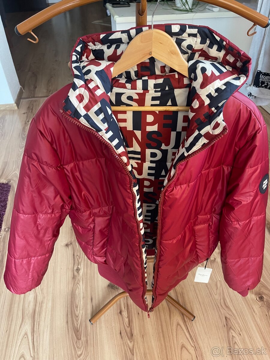 Dámska obojstranná zimná bunda Pepe Jeans - 2
