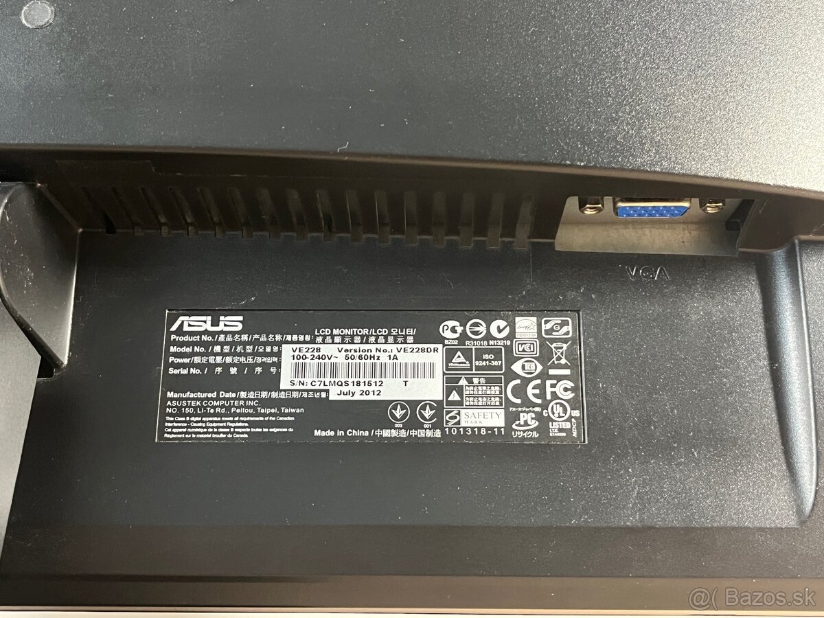Monitor ASUS VE228 - 2