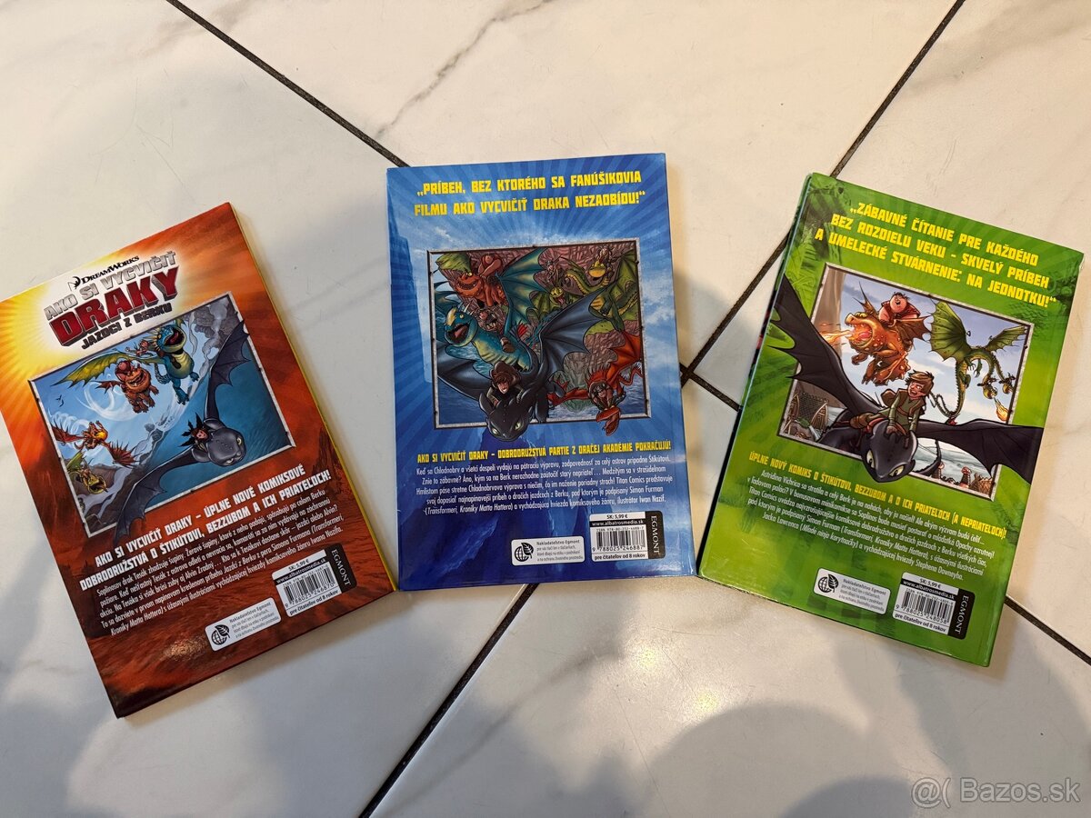 Knihy ako vycvičiť draky - 2