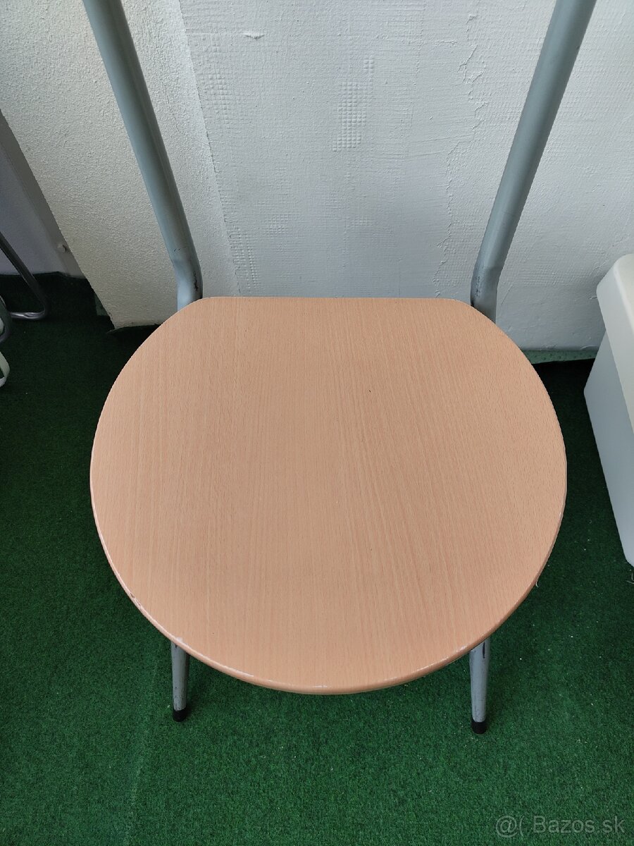 4x rozkladacia kuchynská stolička - 2