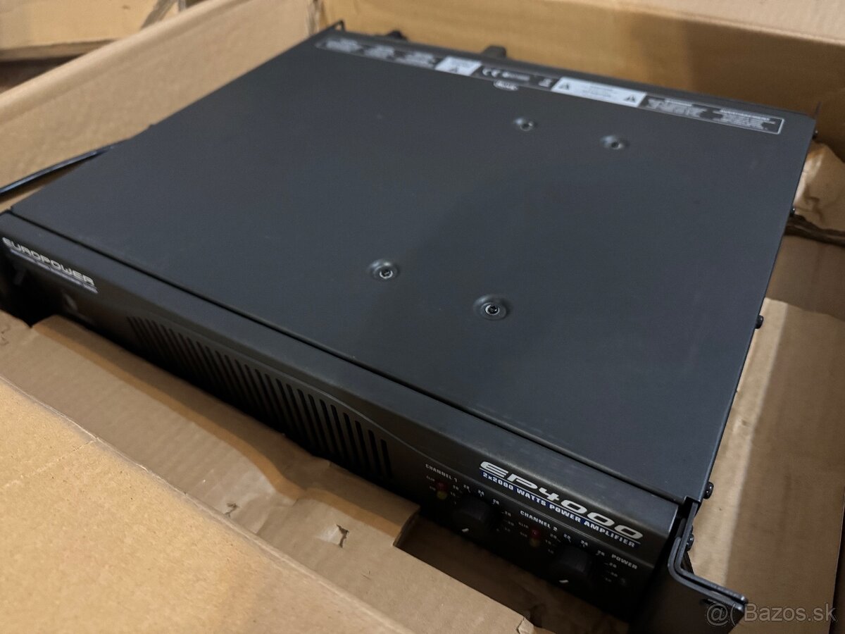 Behringer EP 4000 EUROPOWER Zosilňovač - 2