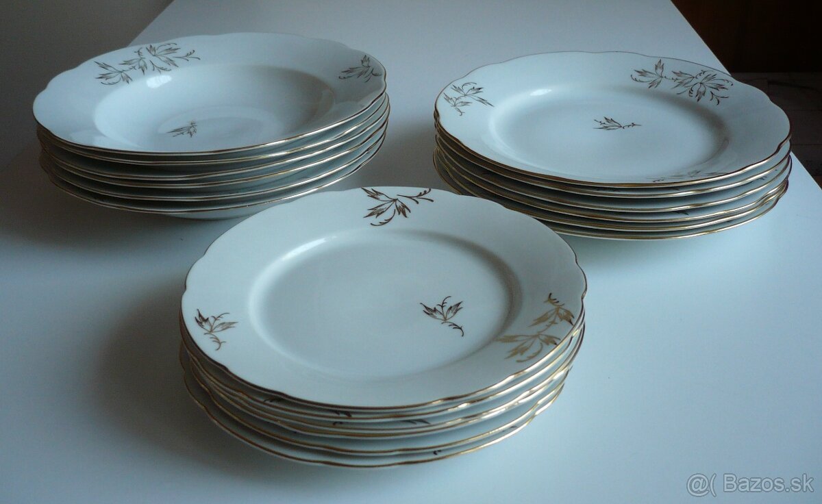 súprava tanierov - 2