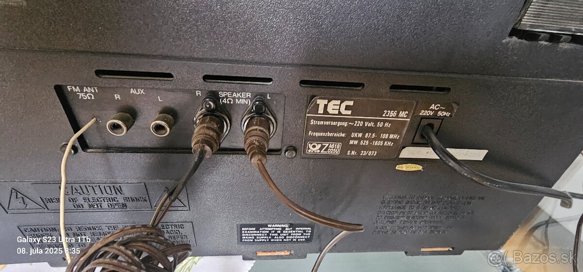 Predám TEC 2356 MC - 2