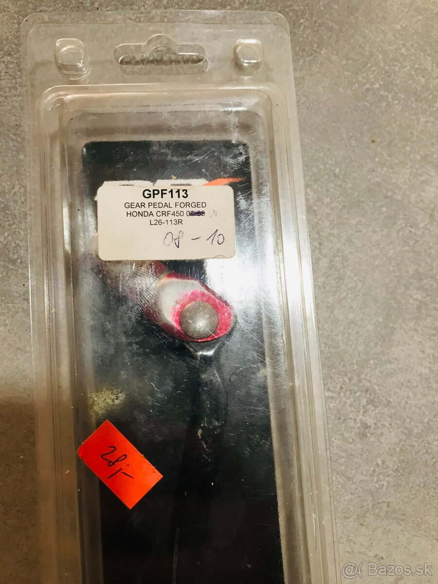 Radiaca páčka, radička, Honda CRF - 2