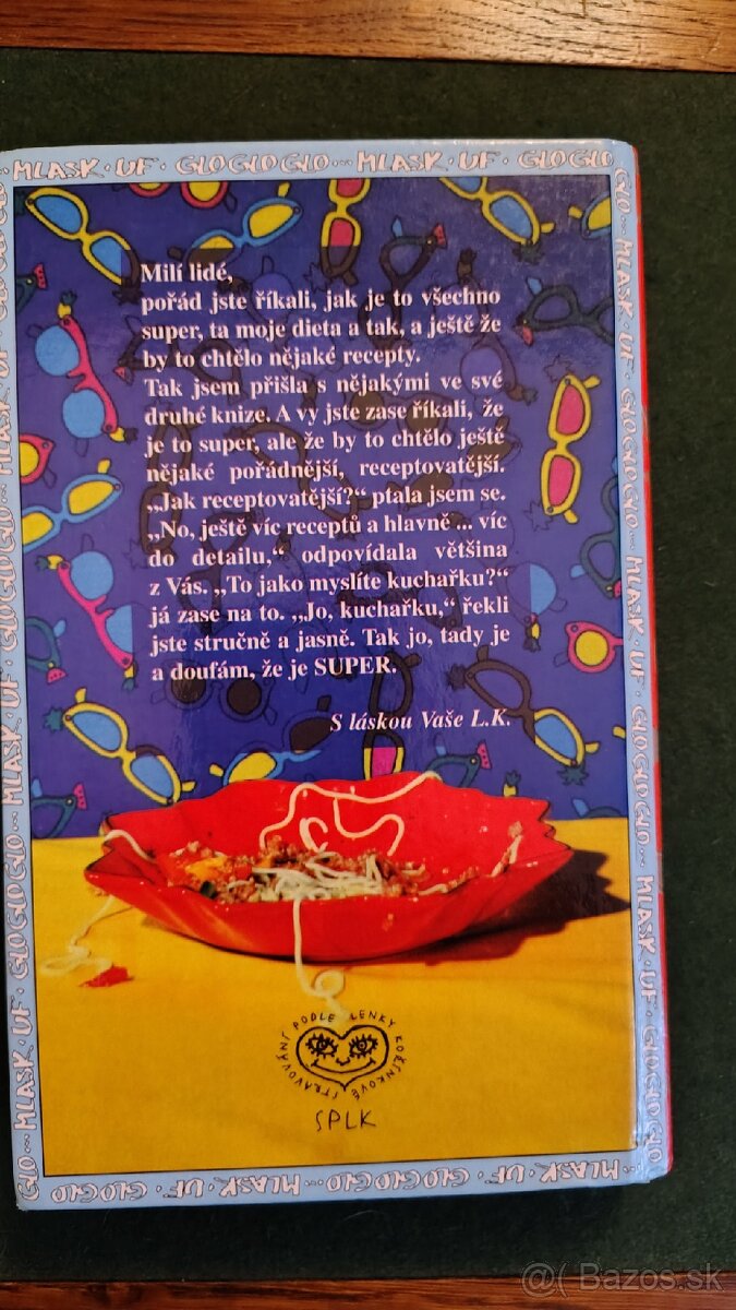 Delená strava .KUCHÁRSKA KNIHA. - 2