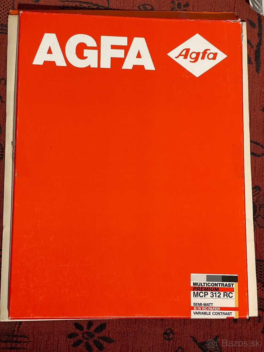 Agfa papier - mcp 312rc - 30x40 semi matt - 2