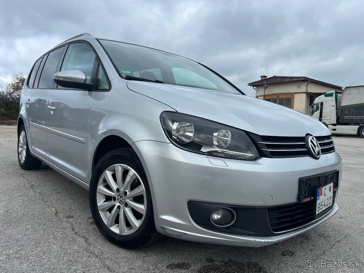 PREDAM VOLKSWAGEN TOURAN 1.6TDi 77kW 7 MIEST dovoz DE - 2