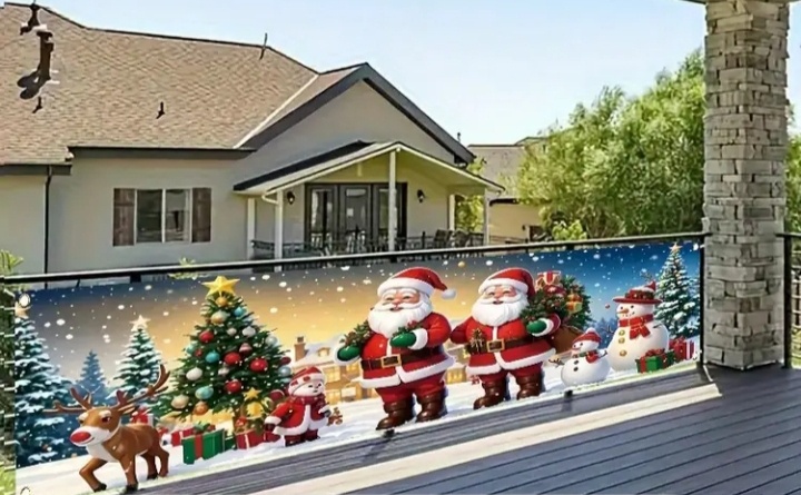 VIANOCE - NÁDHERNÝ BANER NA PLOT, BALKÓN,TERASU... - 2