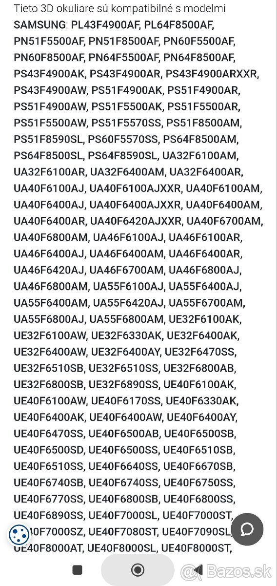 Aktivne okuliare Samsung 3D - 2