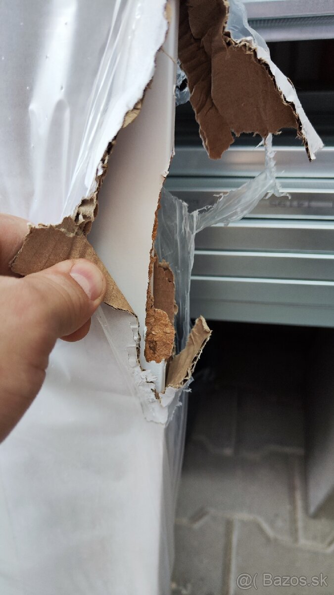 Dvere do sklom 80P biele - 2