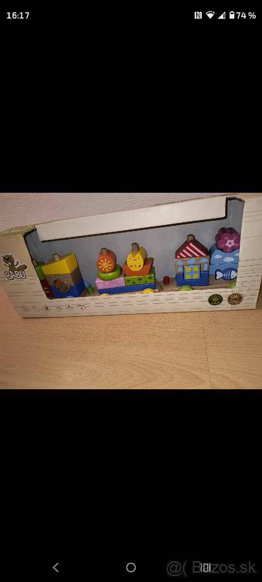 Drevený vláčik - 2